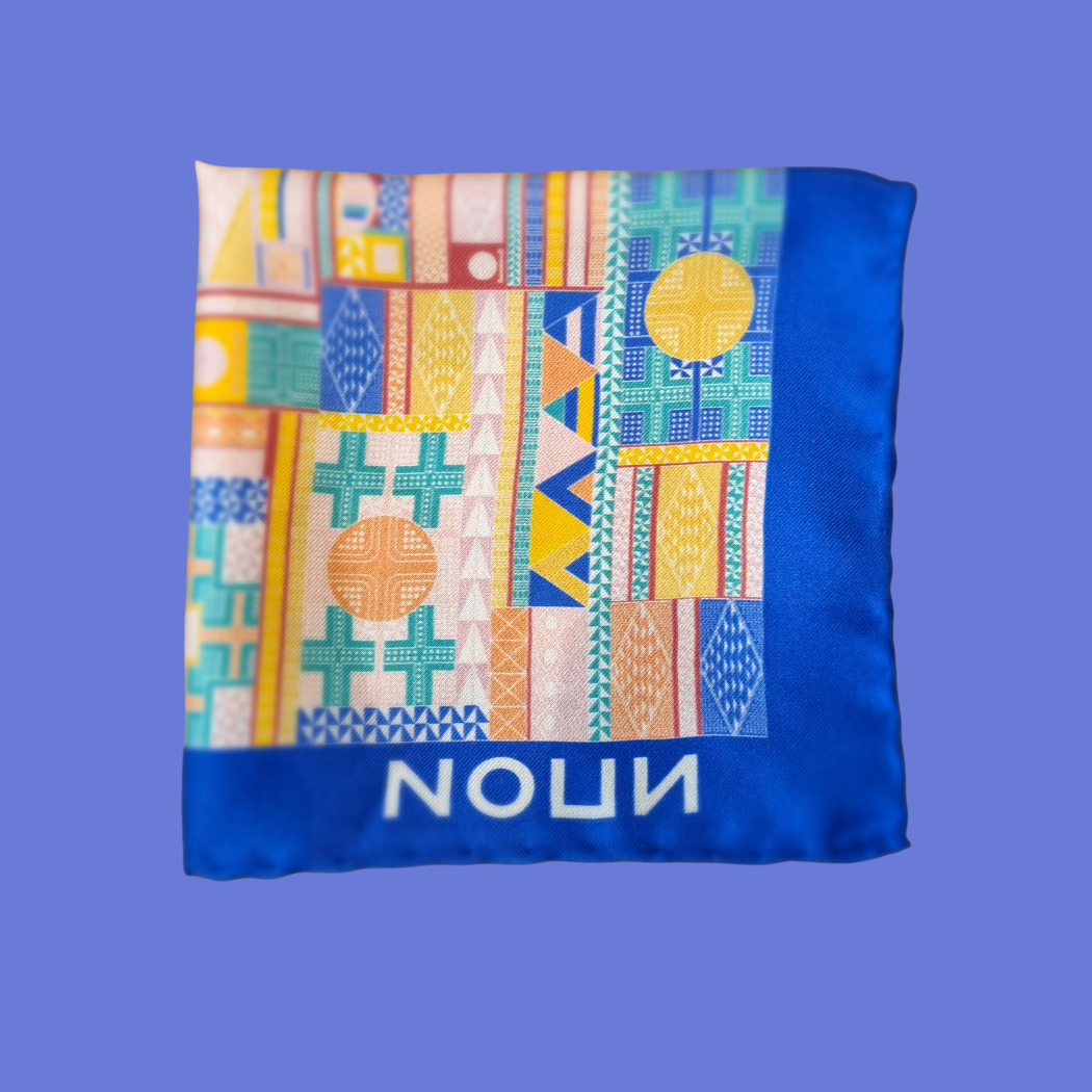 Noun - Wholesale Pouch - Women's - Pouch 100% silk twill multicoloured Iki 25x25 cm3