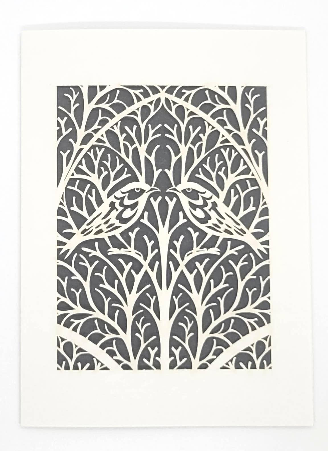 two hermanas – Engroshandel Hverdagshilsen kort – Fugle i en bramble2