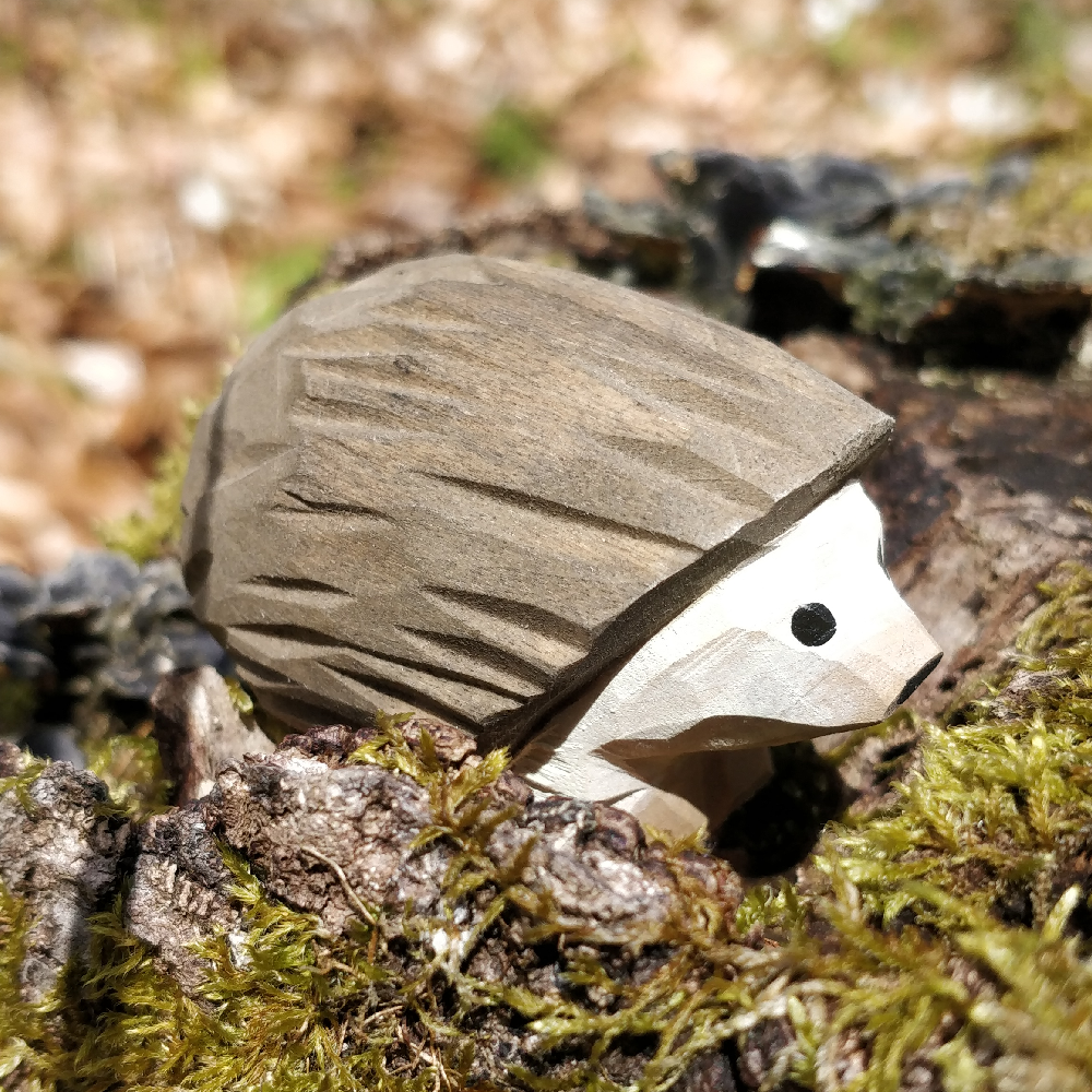 Wudimals – wholesale Träleksak - Barn – Wudimals® trä igelkott djur leksak1