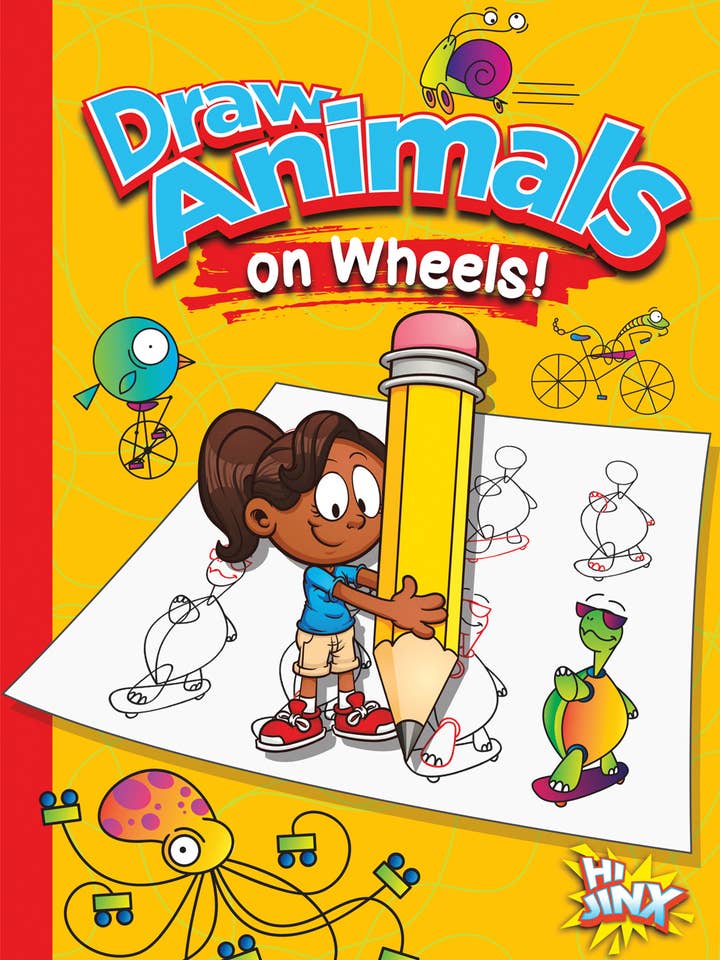 Zeichne Tiere auf Rädern! für den Großhandel von Black Rabbit Books