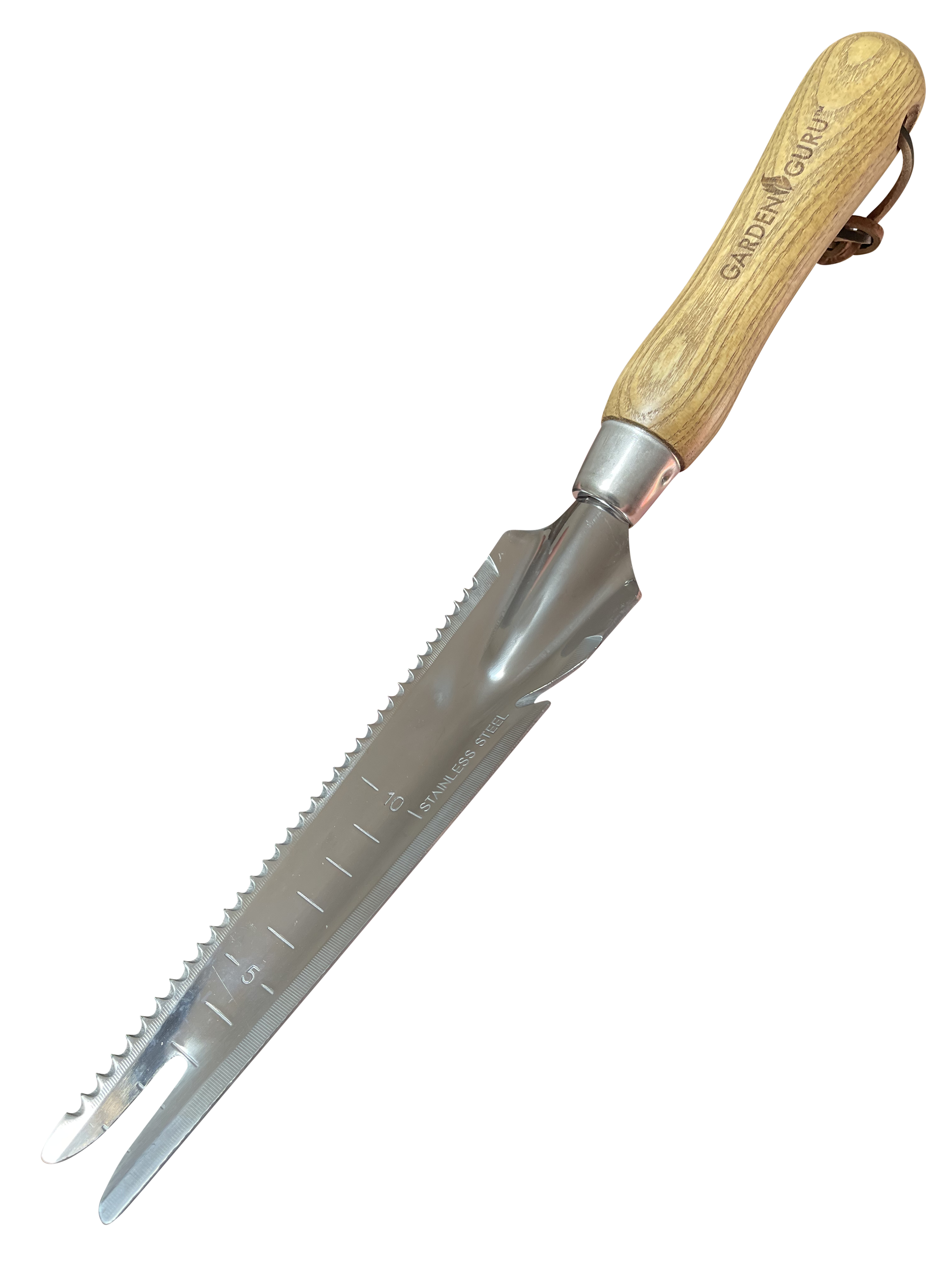 Garden Guru Lawn & Garden Tools - Vente Outil de jardinage - Garden Guru Truelle à main avec manche en bois ergonomique1