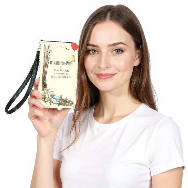 COMECO INC - Wholesale Wallet – Women's - Winnie the Pooh Book Wallet, Stocking Stuffer4