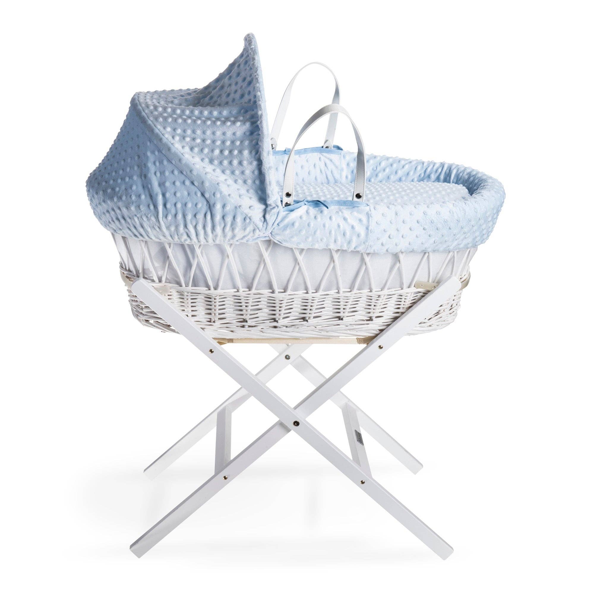 Clair De Lune - Wholesale Wieg - Baby - Kuiltje witte rieten Moses mand7