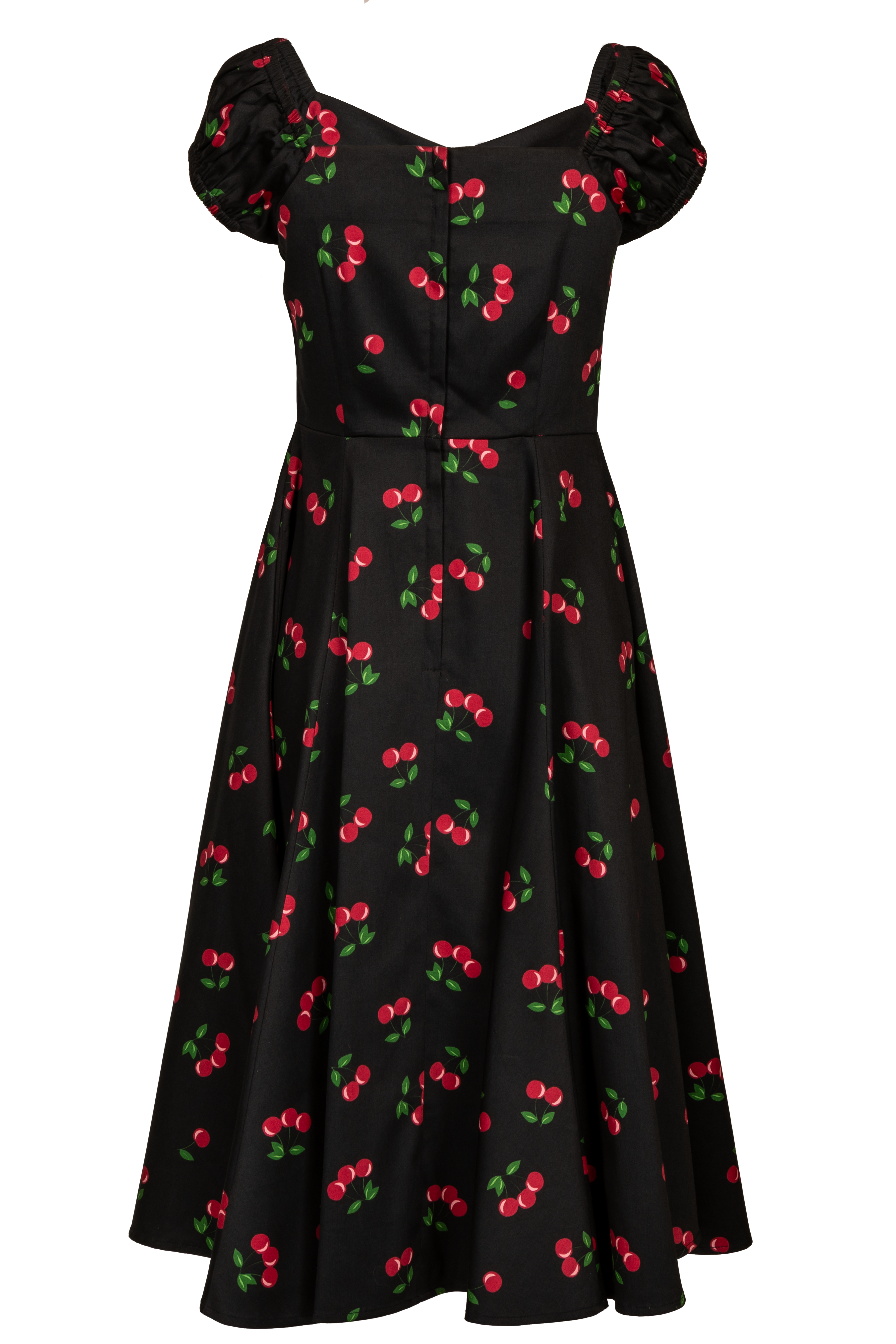 BLACK Nancy 50s Cherries Doll Dress XXS-3XL for wholesale on Faire3
