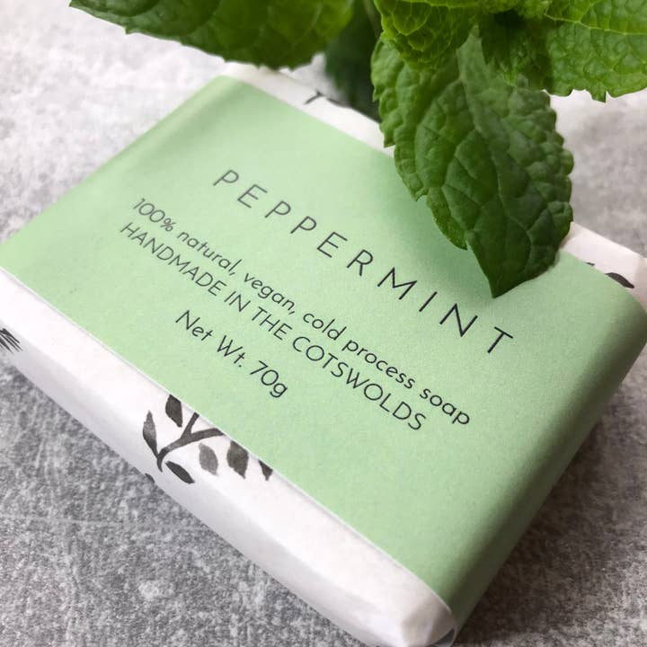 Handmade Soap - Peppermint for wholesale by The Lane Natural Skincare Company