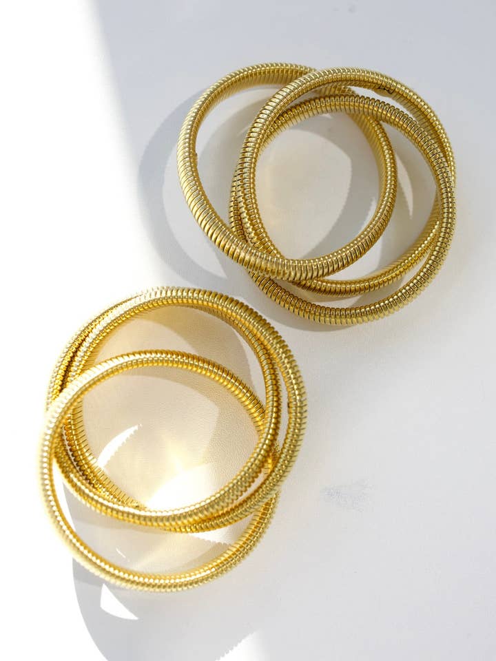 Triple Stack Bracelet - Gold for wholesale by BELJOY