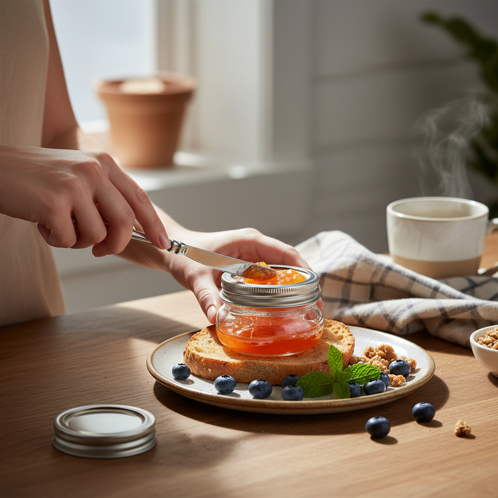 Kadra Kitchenware - Wholesale Jar - Sealock - Glass Mason Jars , 5 oz.1