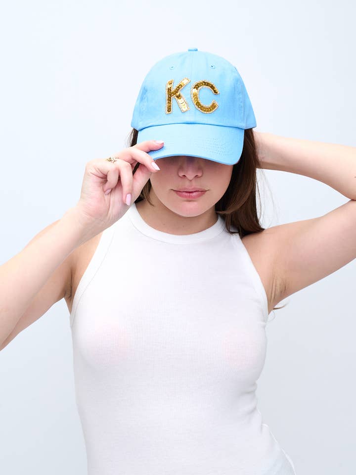 KC Sequin Baseball Hat for wholesale by Locale