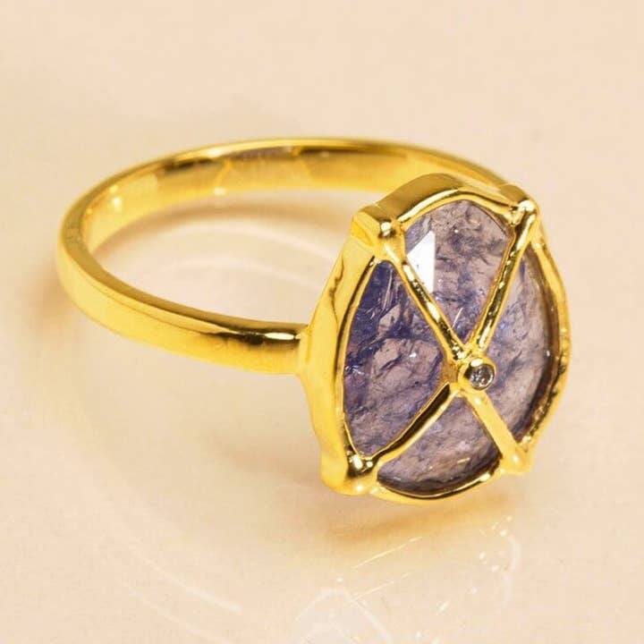 ANELLO FIORE PONDICHERY per la vendita all'ingrosso da parte di Une A Une