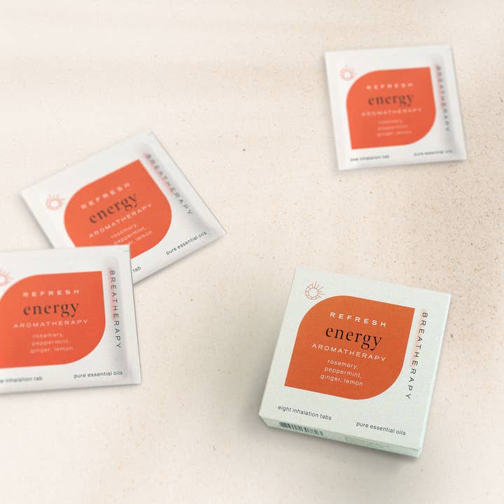 Breatherapy - Wholesale Aromatherapy inhaler - ENERGY Brain Boosting Aromatherapy Inhaler Patches6