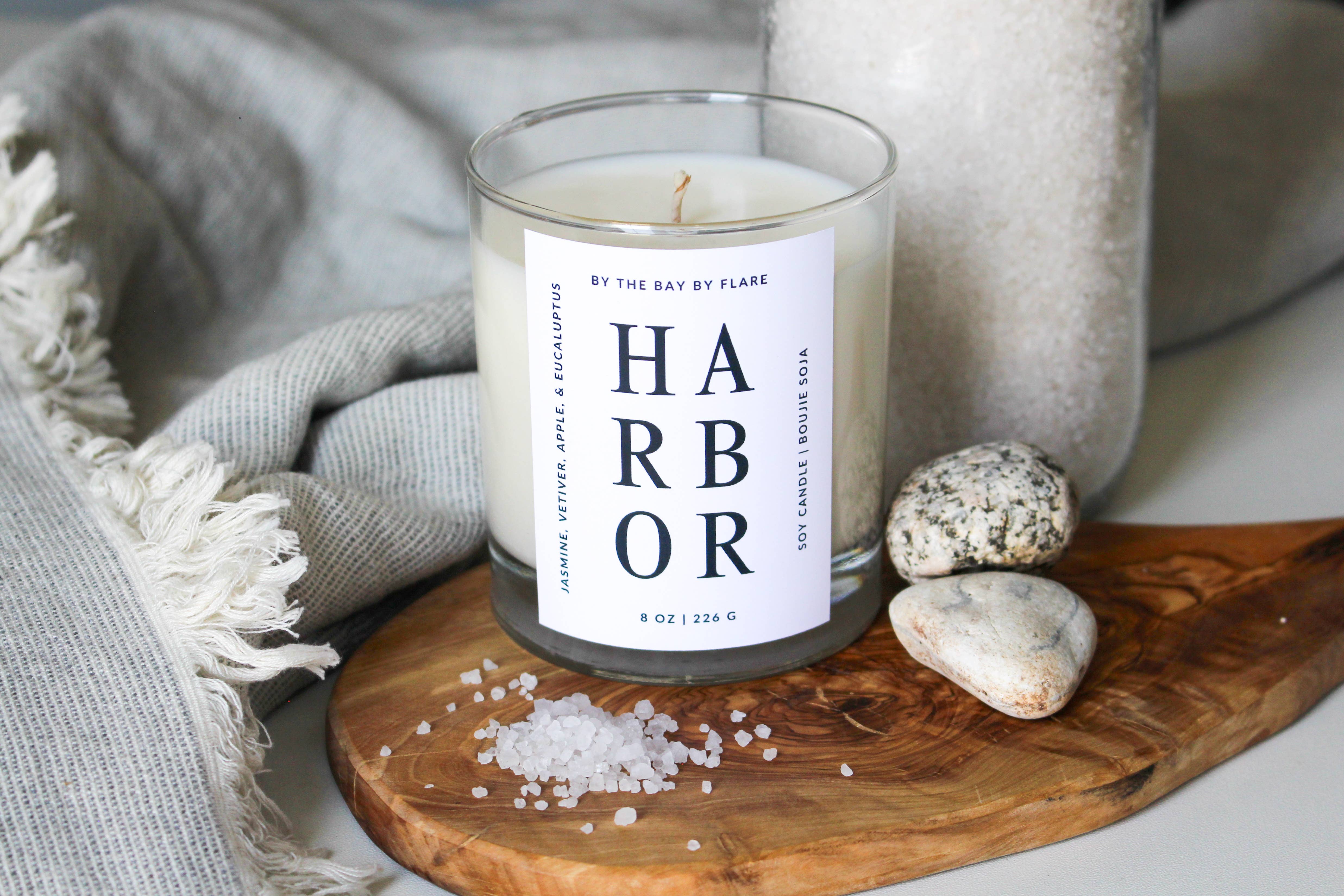 The Candle Company Flare - Wholesale Jar/Filled Candle - By The Bay - Harbor0