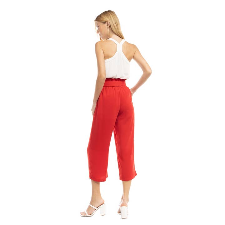 Naked Zebra Rack - Wholesale Pants - Women's - High Waist Culottes Pants2