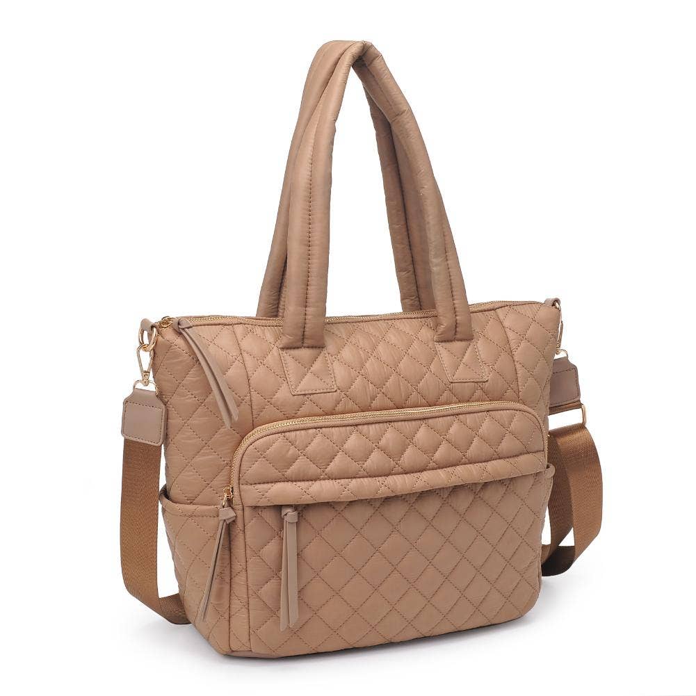 Urban Expressions – wholesale Tote bag – Women's – Jayna Quilted Nylon Tote20