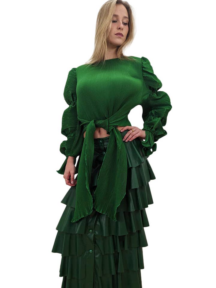 TOP W5183 (GRN, ROUGE) pour la vente par N by Nancy