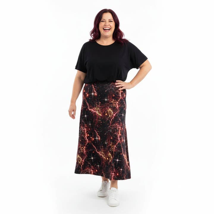 Solar Storm Maxi Skirt for wholesale by Natopia