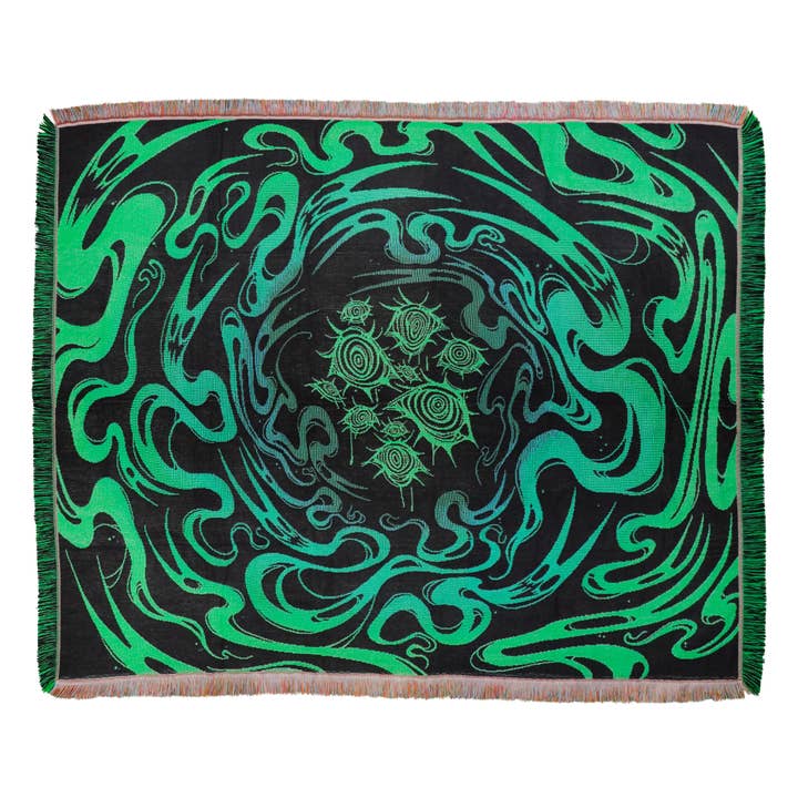 Unterwelt - Geisterportal Gewebte Decke für den Großhandel von Warm People