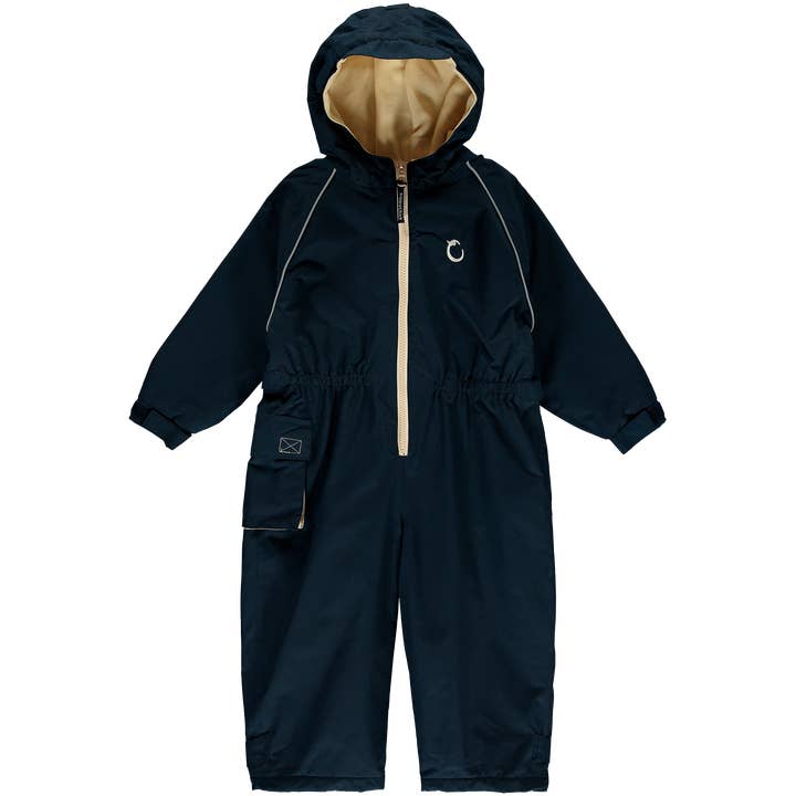 HC Waterproof Fleeced All In One Midnight Blue 18-24 Months for wholesale by Hippychick International