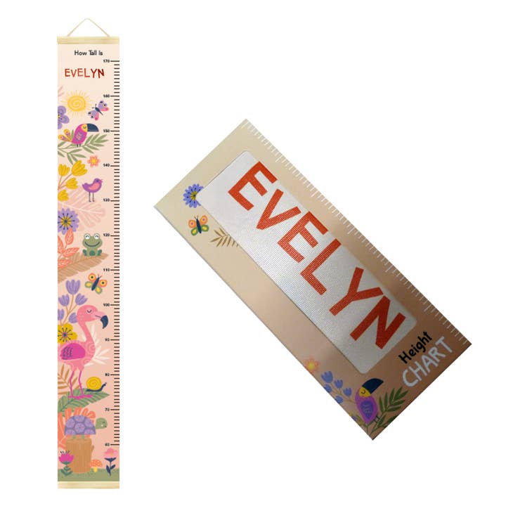 Instant Gifts International – wholesale Growth chart – Child & baby – Personalised Height Charts12