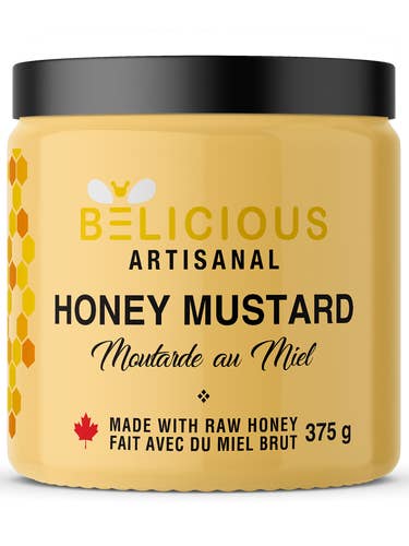 Moutarde au miel pour la vente par Belicious