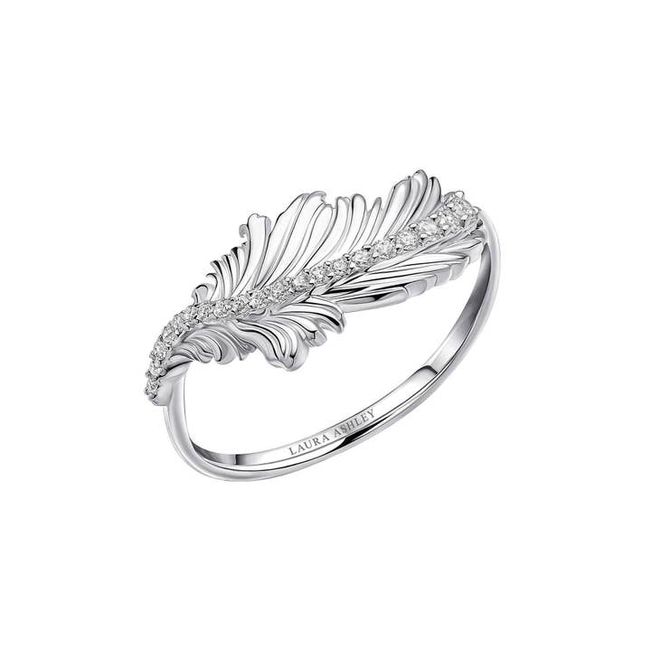 Laura Ashley Plume Feather Ring for wholesale by Laura Ashley Jewellery