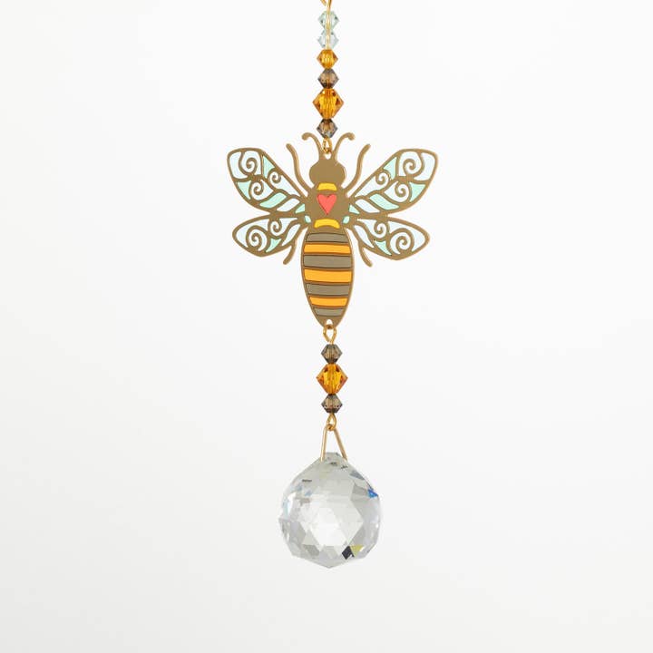 Crystal Dreams - Bee for wholesale by Woodstock Chimes