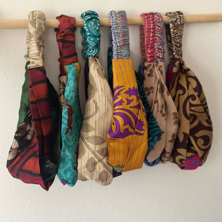 Set di 6 cerchietti elastici Saari per la vendita all'ingrosso da parte di AMANSH