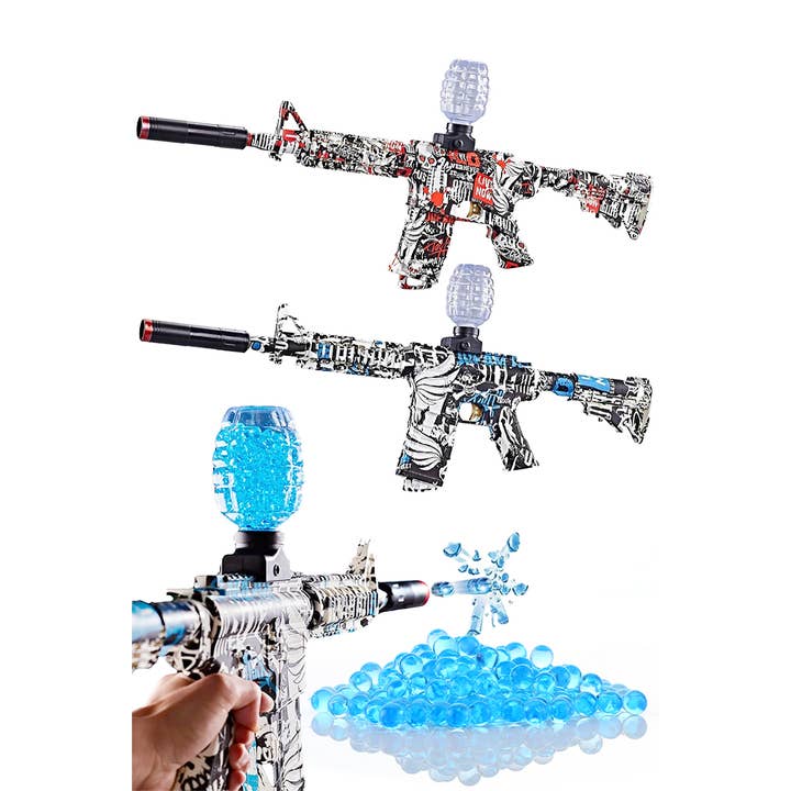 Cap Zone - Wholesale Classic Toy - Kids - Assault Rifle Gel Ball Blaster Shooter Gun