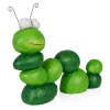 Alpine Corporation - Wholesale Outdoor Ornament/Decor - Solar Caterpillar Statuary w/ LED Light-Up Eyes