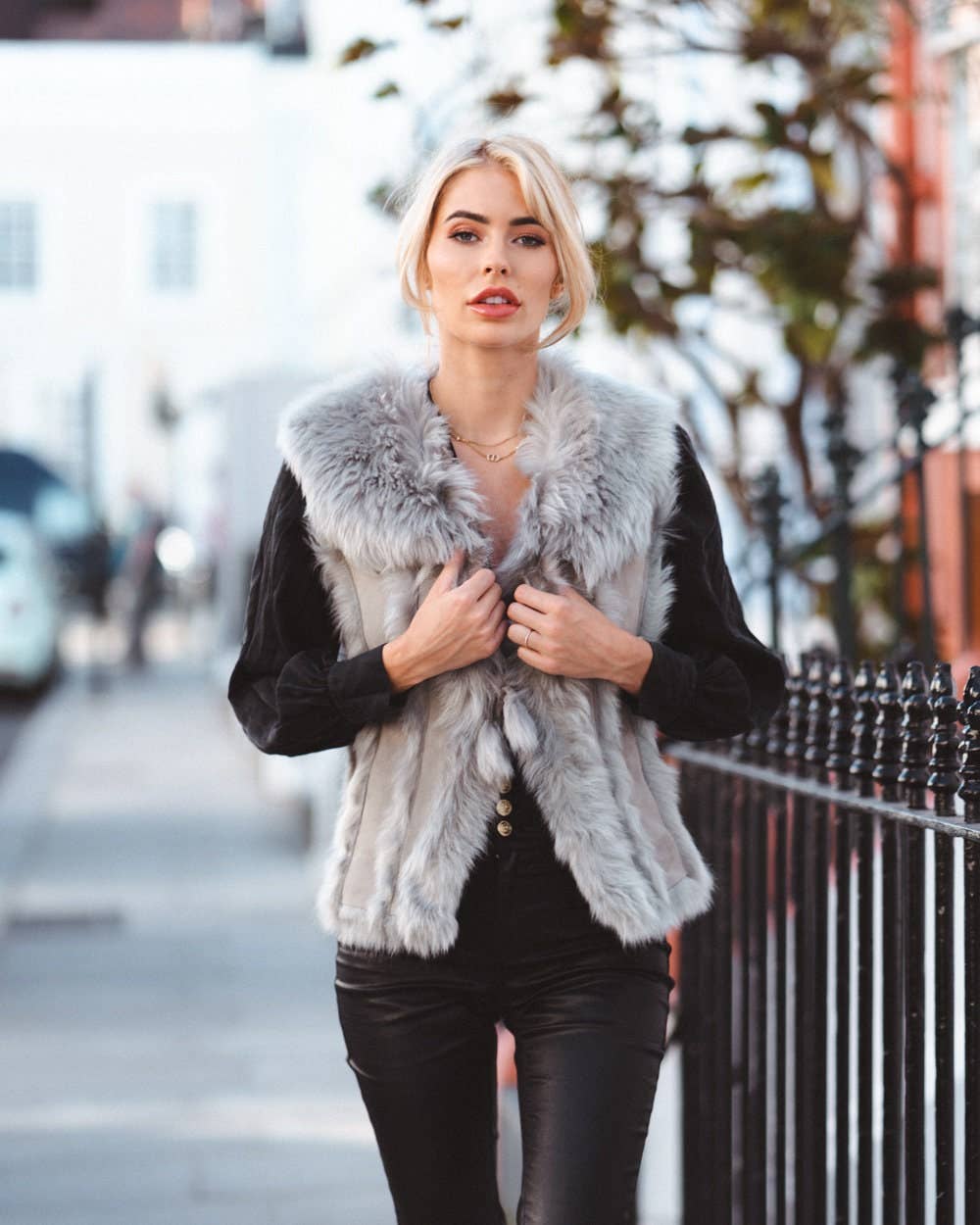 Sheepers SP .Z O.O. - Wholesale Outerwear Vest - Women's - Grey Piece Toscana Gilet1