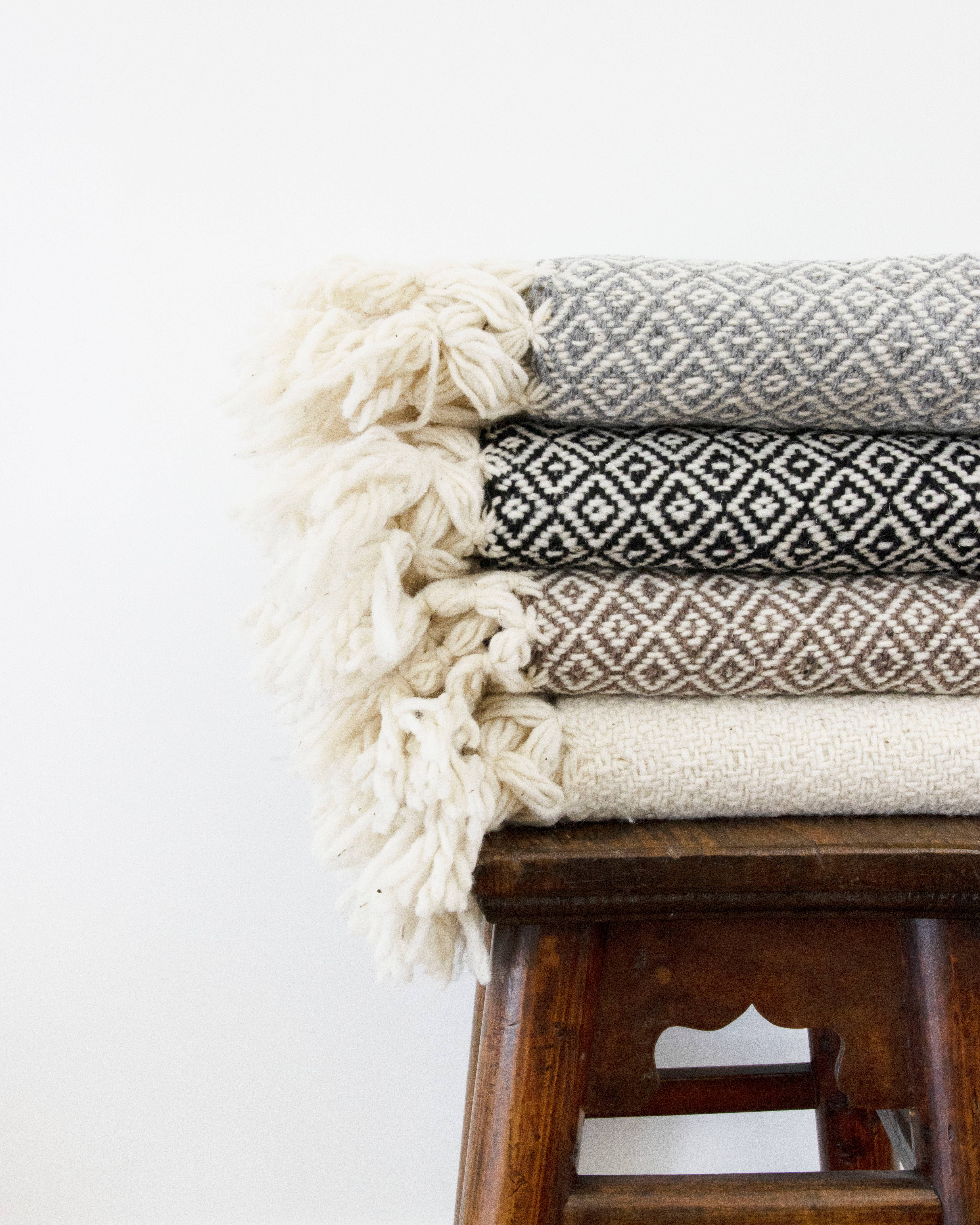 The Global Trunk – Großhandel Überwurfdecke – Tragetuch Chiapas aus Wolle9