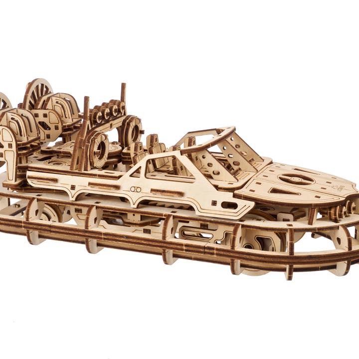 UGears Rescue Hovercraft - Puzzles 3D de madeira - DIY por atacado de Ukidz LLC