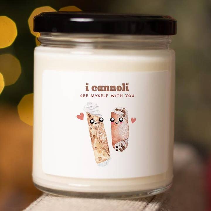 Cannoli Vedo Me Stesso Con Te - Candela d'Amore Carina - 1 per la vendita all'ingrosso da parte di VenusArtsShop