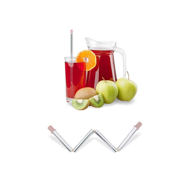 Original Source - Wholesale Drinking Straw - Collapsible Stainless Steel Straw with Eco-Friendly Case