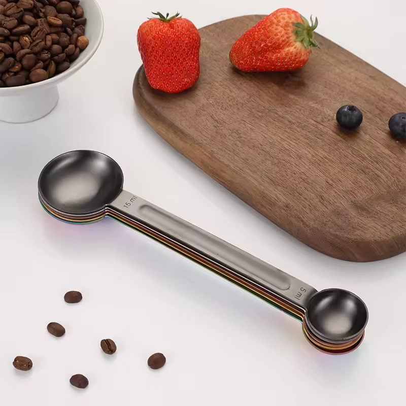 Sostraw & SmartThings - Wholesale Measuring Spoon - Double Sided Measuring Spoon - 5 available colours5