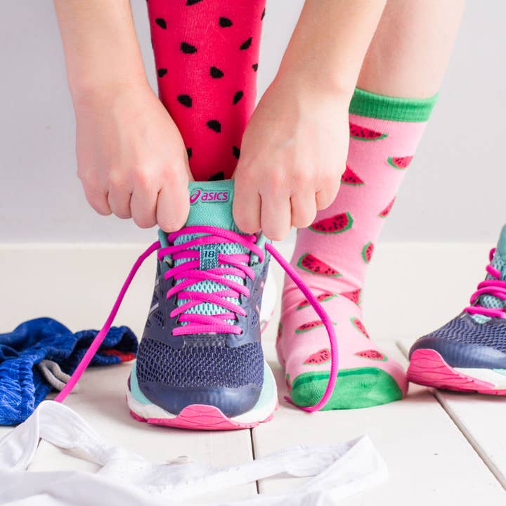 Friday Sock Co. - Wholesale Socks - Women's - Women’s Inside Out Watermelon Socks2