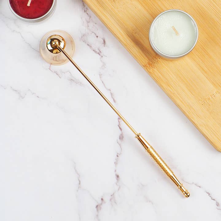 Sostraw & SmartThings – wholesale Candle snuffer – Candle Extinguisher - Bell Shape - Silver, Gold or Black2