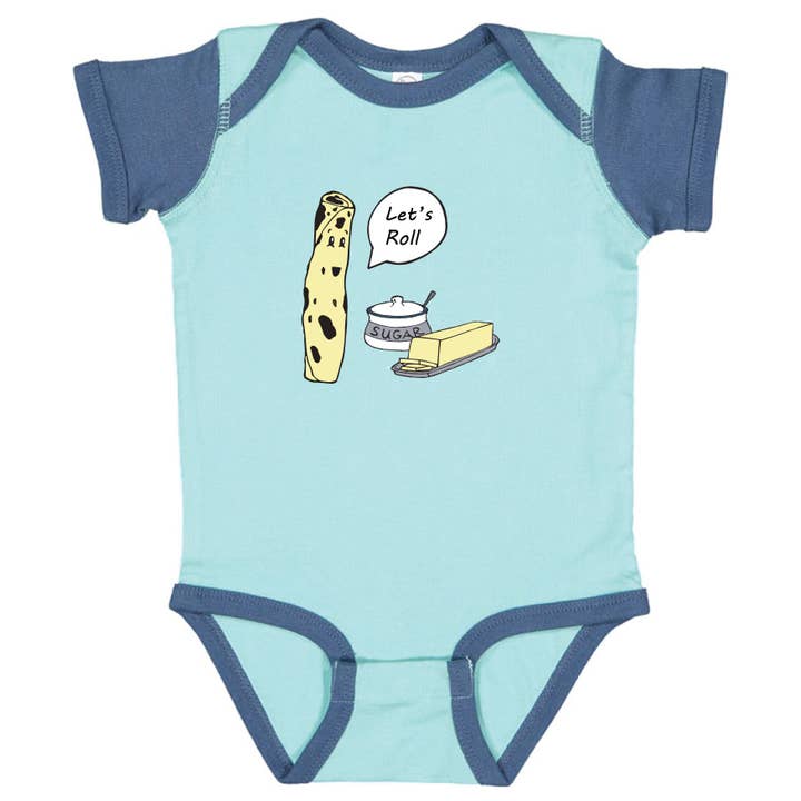 Lefse - Let's Roll Onesie Infantil por atacado de Wheatheadz