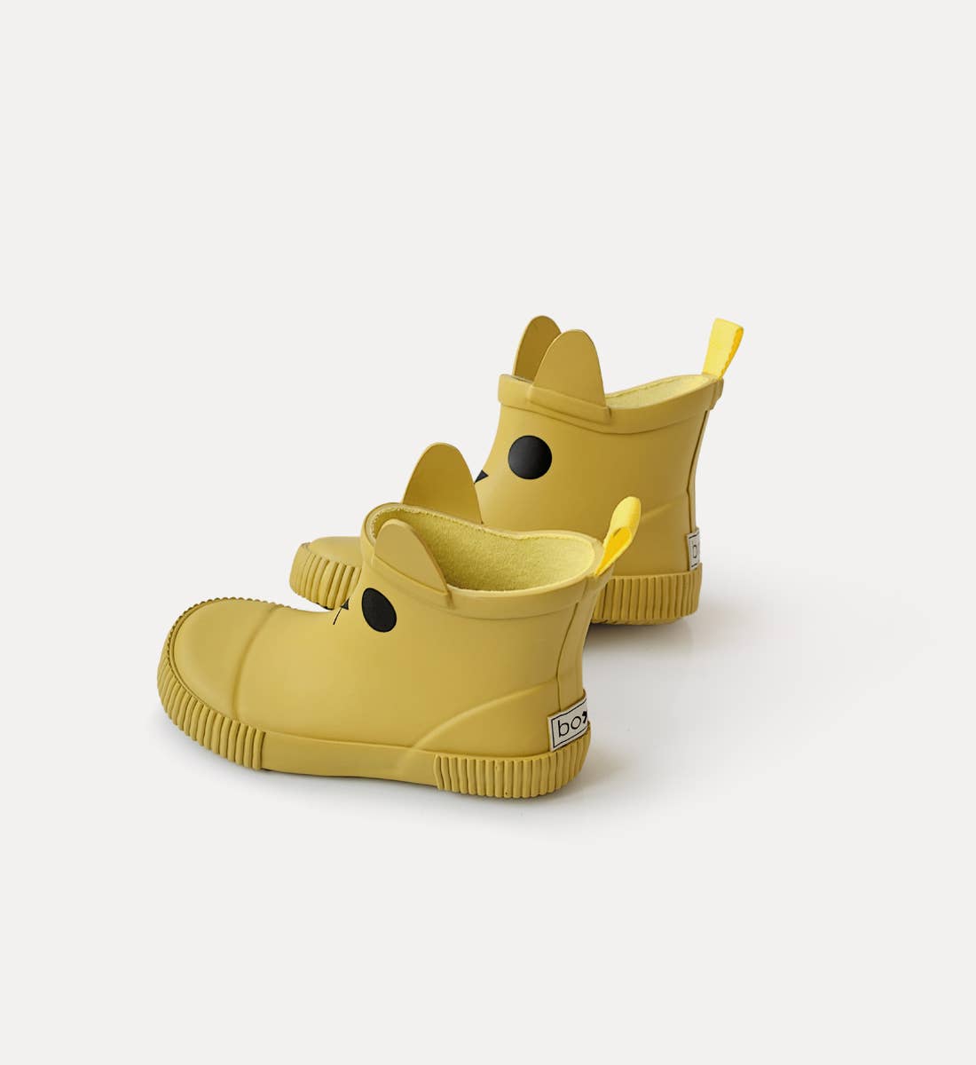 BOXBO - Wholesale Rain Boots - Kids - Bottes de pluie KERRAN Mustard Boots pour tout-petits2