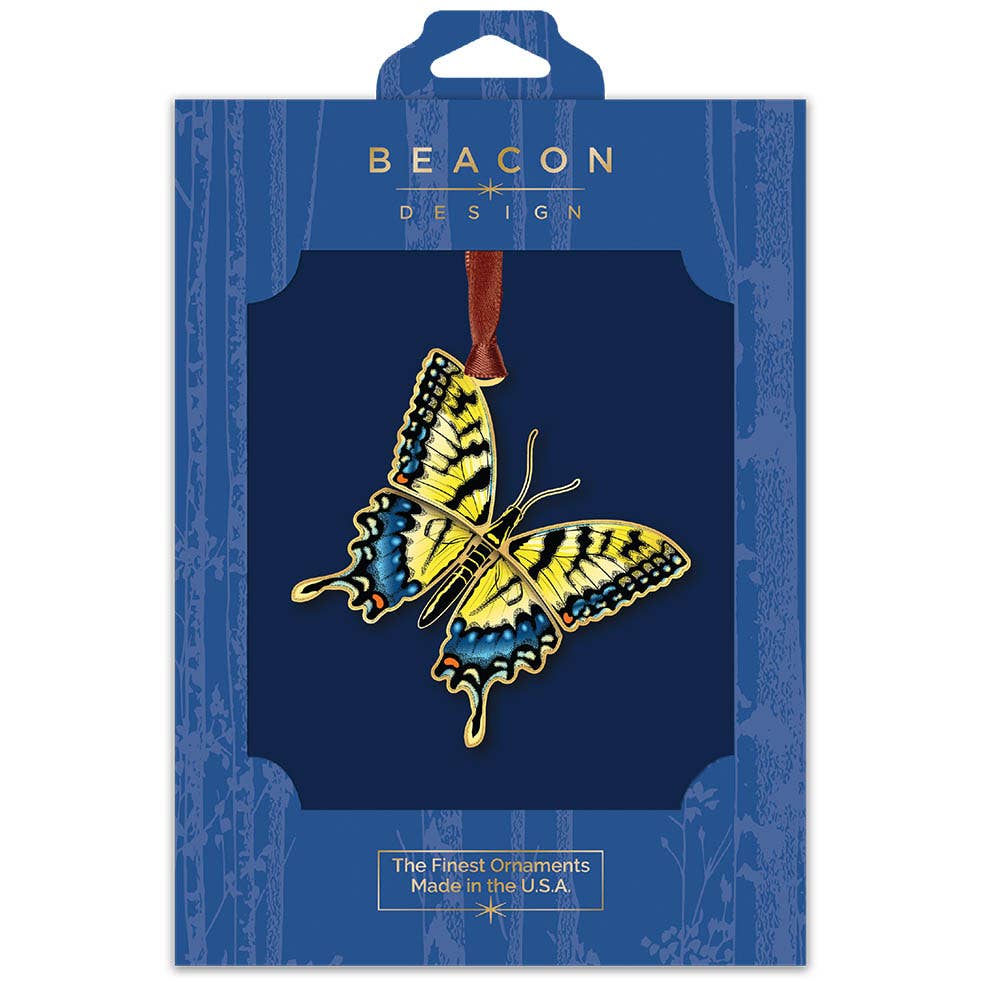 Beacon Design - Wholesale Ornament - Yellow Swallowtail1