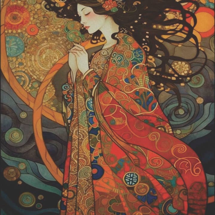 Woman Praying Decoupage Rice Paper - A3+ - for Crafts for wholesale by Craft Kreatively