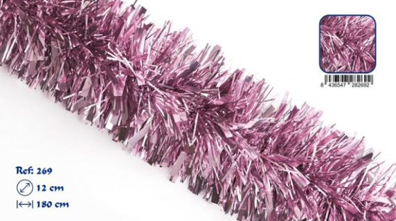 LA RUTA DE LAS IMPORTACIONES SL – Großhandel Deko-Quaste – Weihnachtsgirlande aus Schaumstoff in verschiedenen Farben7