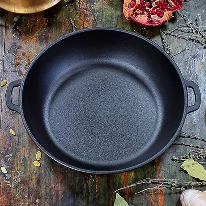 Cast-Iron Frying Pan Brazier 12.6x2.4'' for wholesale by STP