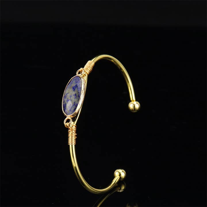 Gypsy Soul - Wholesale Cuff bracelet - Handcrafted Gemstone Cuff Healing Bracelets - Wire-Wrapped5