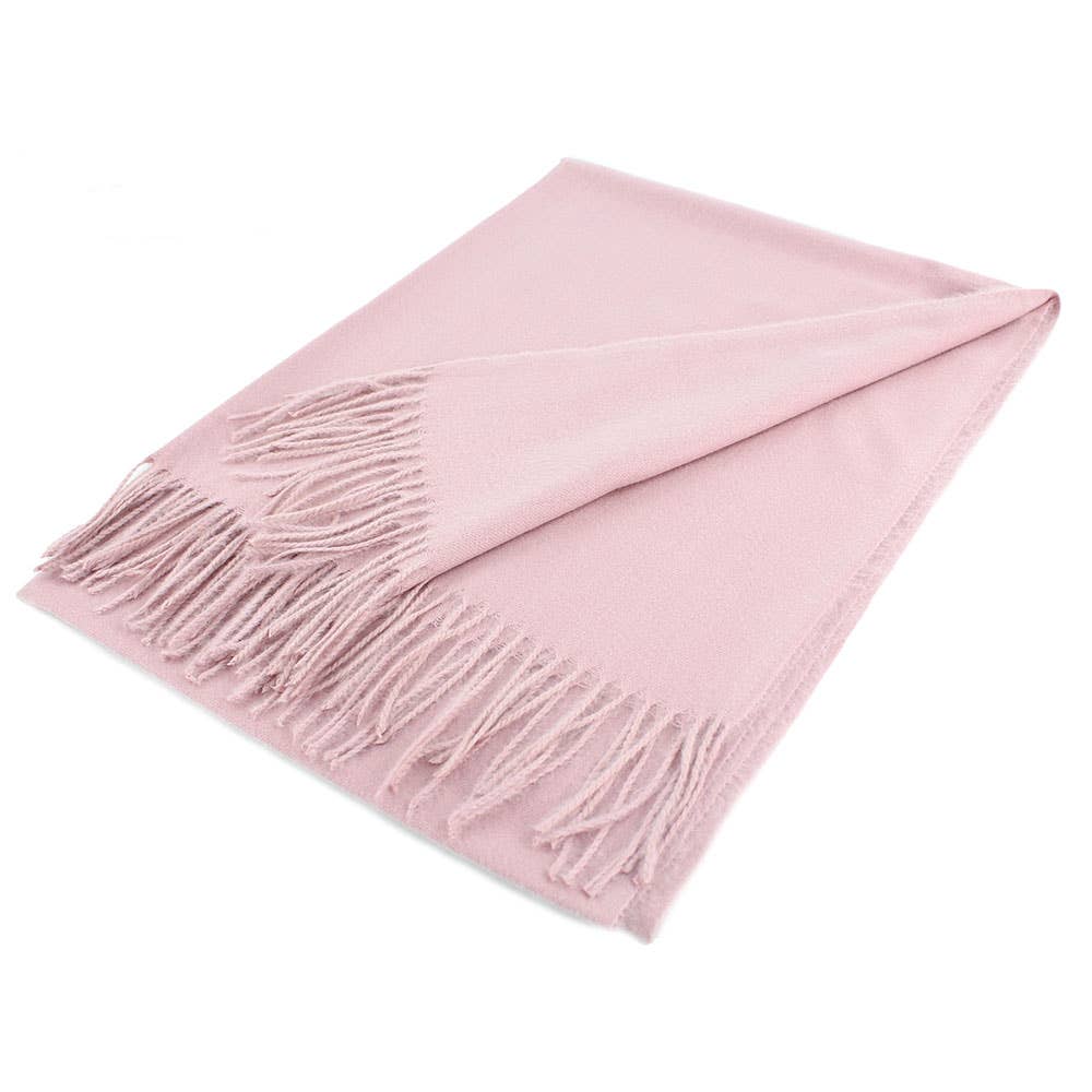 Sensibling Corp. - Wholesale Scarf - Women's - Solid Cashmere Blend Soft Wrap Shawl Scarf48