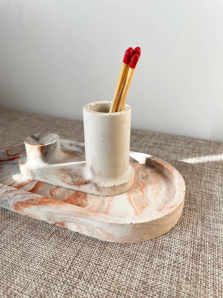 Marco Incense and Candle Holder for wholesale by Maureen Luxe Studio
