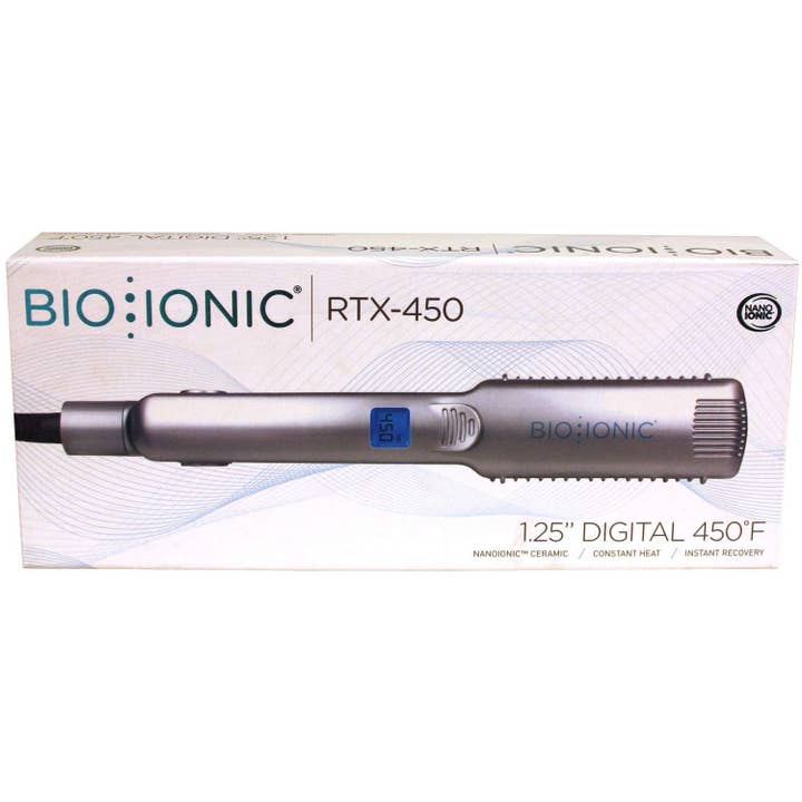 Fer à lisser Bio Ionic Bioionic Digital Rtx450 1-14 pouces pour la vente par Cobeauty Supply