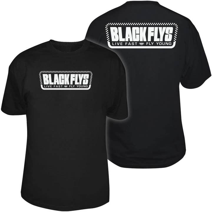 Fly Fast Tee for wholesale by Black Flys Eyewear