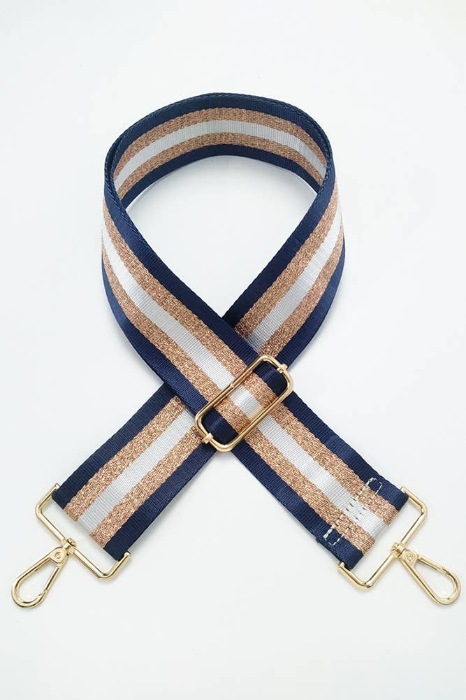 Hana – wholesale Väskremmar – Dam – Väska med randigt mönster, justerbar rem5