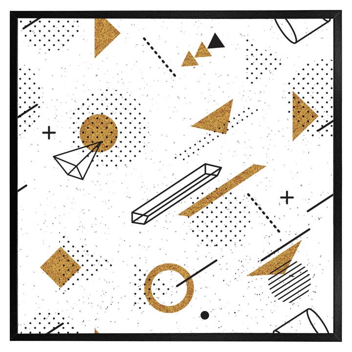 Trendy geometric elements (Picutre Frame) for wholesale by Benjamin Tate Design