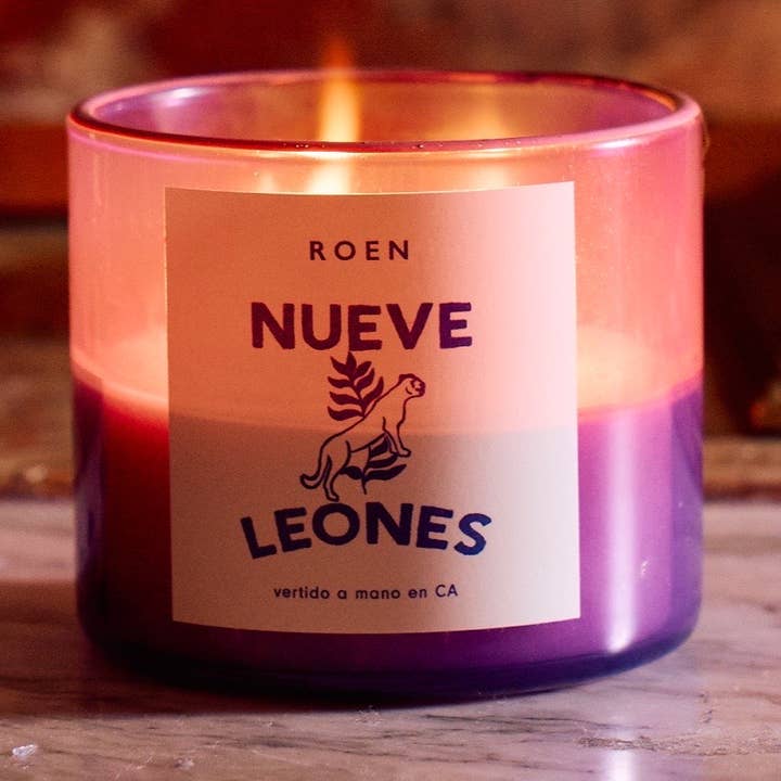 ROEN - Wholesale Jar/Filled Candle - NUEVE LEONES0